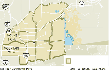 Market Creek Plaza Map